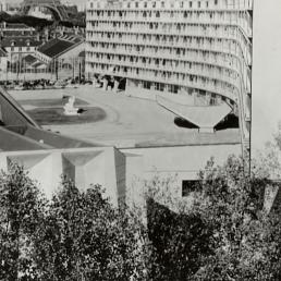 UNESCO Headquarters in Paris. Marcel Breuer and Bernard Zehrfuss,  Architects