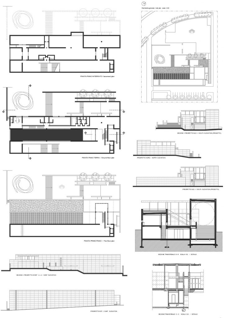 Pulitzer_Foundation_autocad_dwg_plano