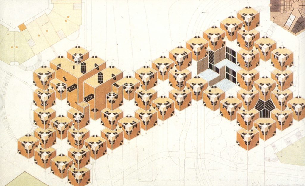 Casas Cublo plano techos